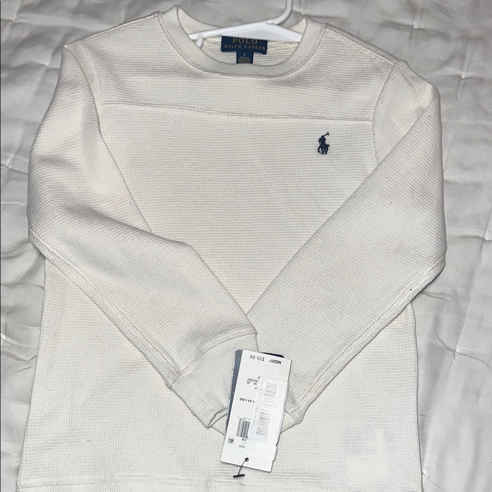 Polo by Ralph Lauren  Cream Crewneck Sweater